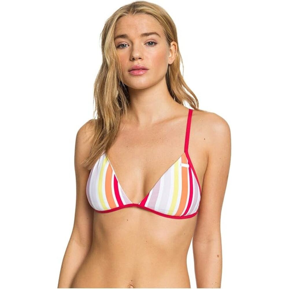NWT Roxy Women's Beach Classics Fixed Triangle Bikini Top X-SMALL